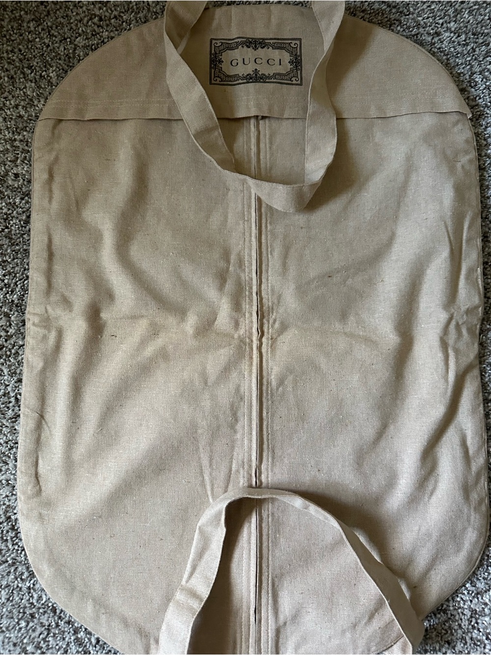 Gucci Beige Canvas Garment Carrier - Picture 2 of 10